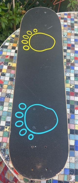 Tabla skate Oxelo Decathlon principiantes poco uso