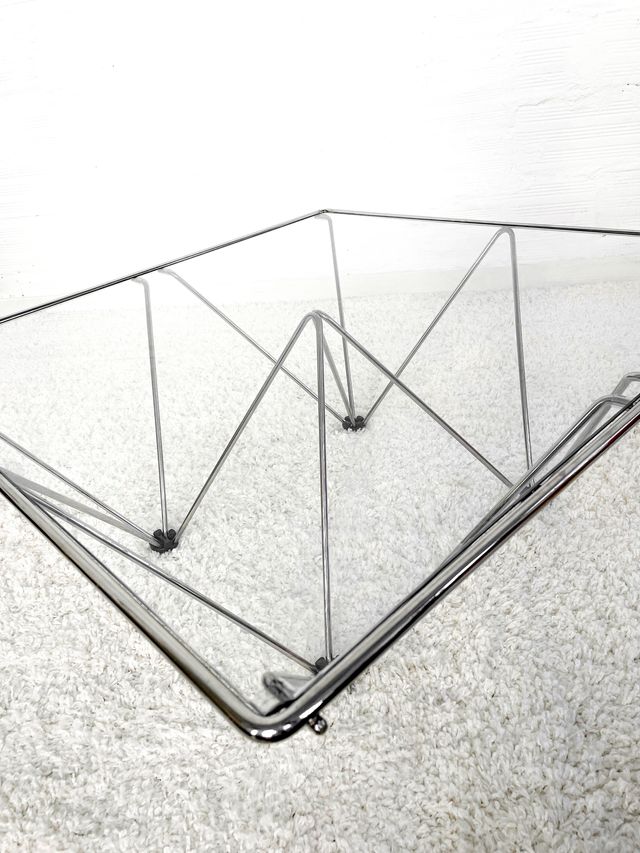 MESA CENTRO ESTILO ALANDA DE PAOLO PIVA. 80s