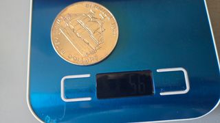 Moneda 25 Dólares Bermudas 1977 Barco Velero