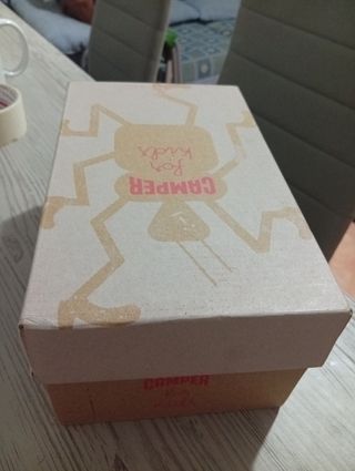 Zapatos Camper Niña Gris y Rosa n 21

