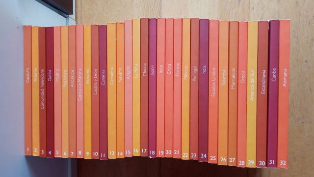 Colección libros recetas Nuestra Tierra y Mundo