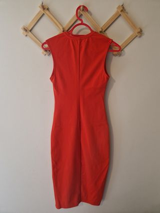 Vestido Zara Rojo Talla S