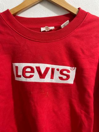 ¡¡OFERTA!! Talla M Sudadera Levi's Roja 