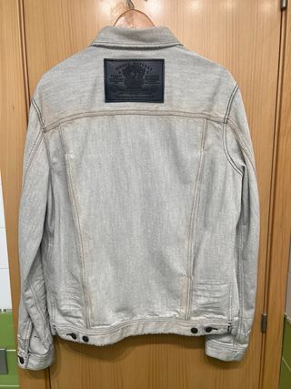 Chaqueta vaquera Diesel gris