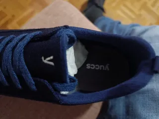 Tenis Yuccs Merino Sport Azul Talla 42