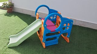 Parque infantil jardín niños