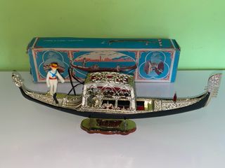 Góndola Veneciana Decorativa Iluminada