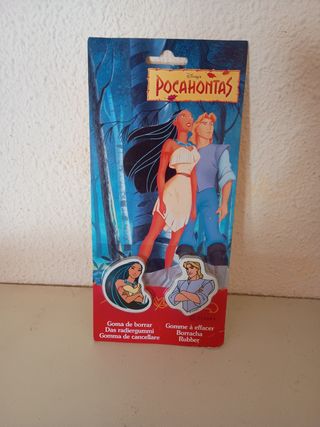 Gomas de borrar Disney Pocahontas