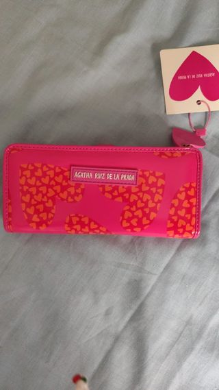 Monedero Agatha Ruiz de la Prada rosa