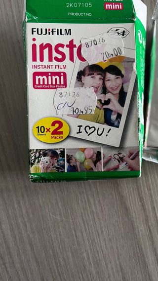 Fujifilm Instax Mini 8 Cámara Instantánea Negra