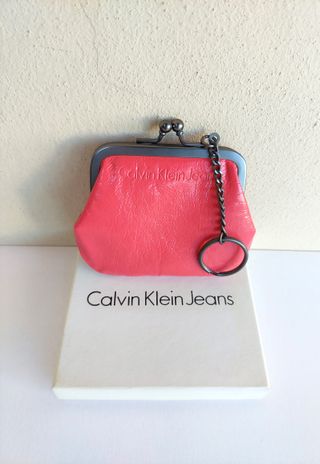Porta monete Calvin Klein nuovo colore rosa