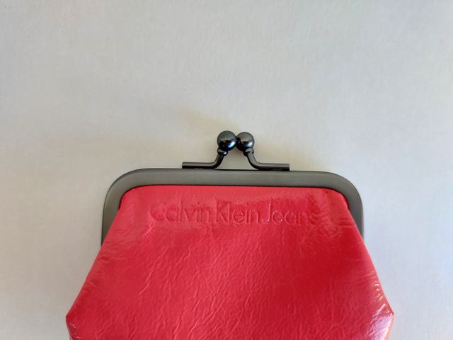 Porta monete Calvin Klein nuovo colore rosa