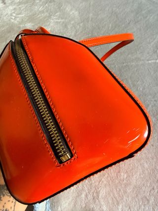 Bolso Bimba y Lola Naranja Charol
