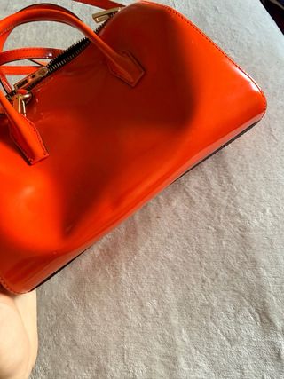 Bolso Bimba y Lola Naranja Charol