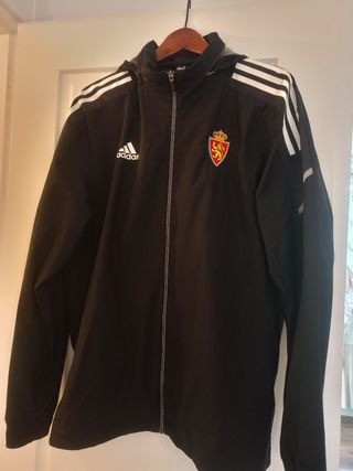 Chubasquero Real Zaragoza Adidas Negro