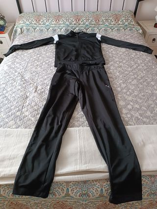 Chándal Puma Mujer Negro y Blanco