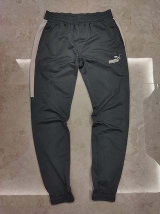 Chándal Puma Gris y Blanco Talla M