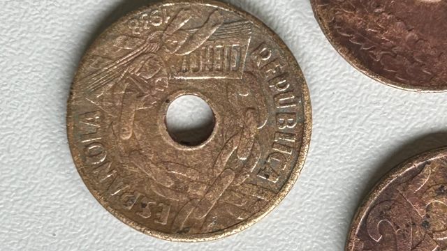 Lote 8 monedas antiguas España