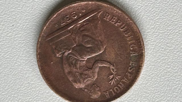 Lote 8 monedas antiguas España