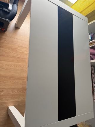 Conjunto de 4 sillas de comedor blancas+ Mesa 
