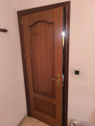 Puerta de madera 