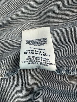 Cazadora Vaquera Levi's Talla XL