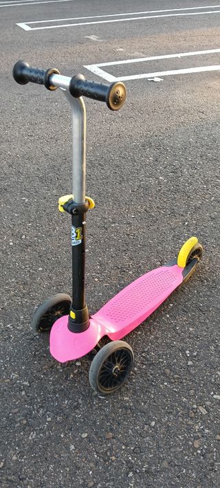 Patinete Oxelo 3 Ruedas Rosa