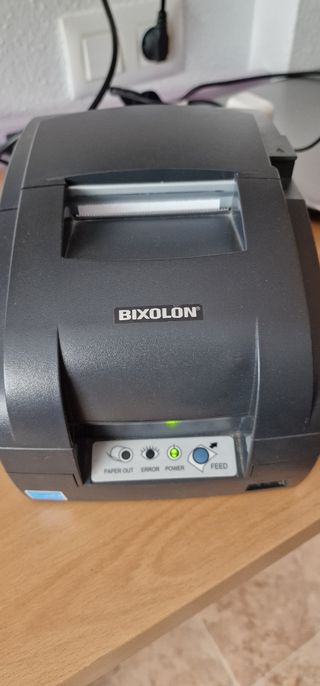 Impresora Térmica Bixolon Negra + Rollos + tinta