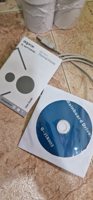 Impresora Térmica Bixolon Negra + Rollos + tinta