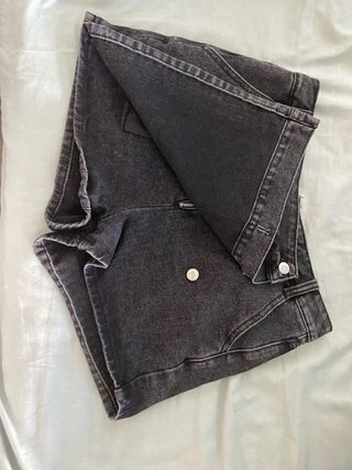 Falda pantalón gris