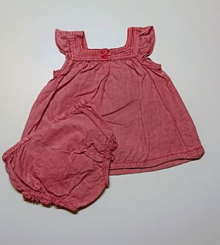 Conjunto bebé niña 3/6 meses rojo