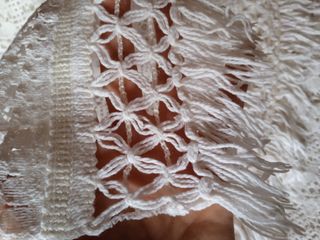 Colcha vintage blanca