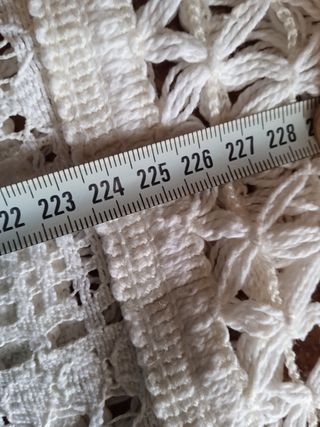 Colcha vintage blanca