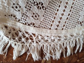 Colcha vintage blanca