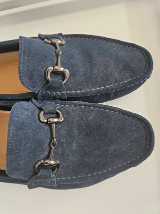 Mocassini Kazar Blu Scamosciati Tg 41