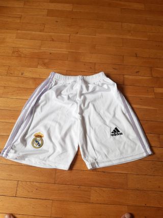 Pantalón corto Real Madrid Adidas Blanco
