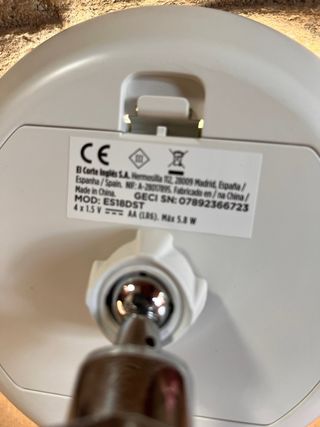 Espejo de aumento con luz LED