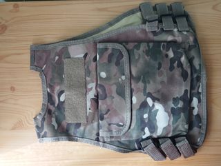 Chaleco camuflaje niño talla única