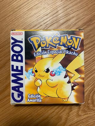 Pokemon Edición Amarillo - Game Boy