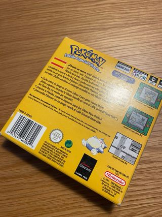 Pokemon Edición Amarillo - Game Boy