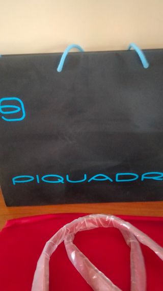 Borsa Piquadro donna rossa nuova con cartellino