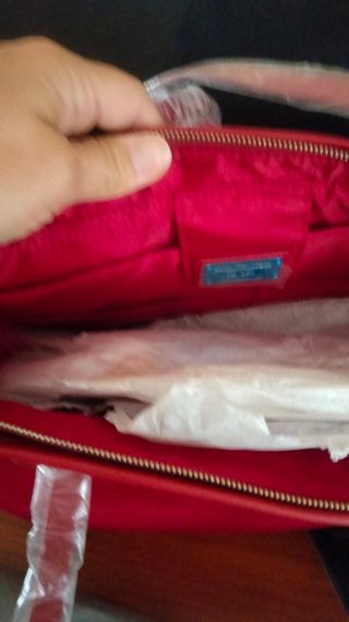 Borsa Piquadro donna rossa nuova con cartellino