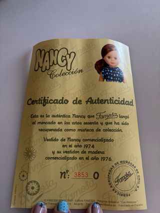 Muñeca Nancy Colección