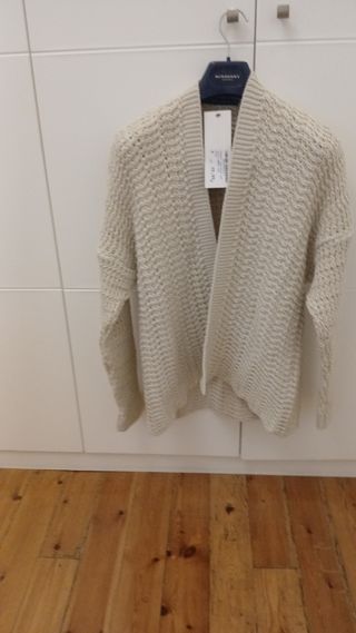 Chaqueta Dandara Lana Beige Talla m/l