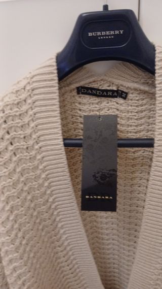 Chaqueta Dandara Lana Beige Talla m/l