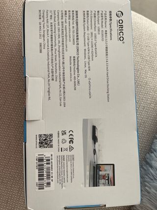 Docking Station ORICO 2.5 y 3.5 eSATA USB 3.0