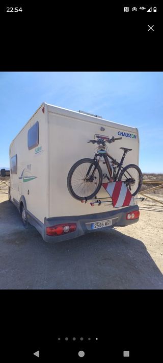 Autocaravana perfilada con garaje xl. Fiat Ducato 