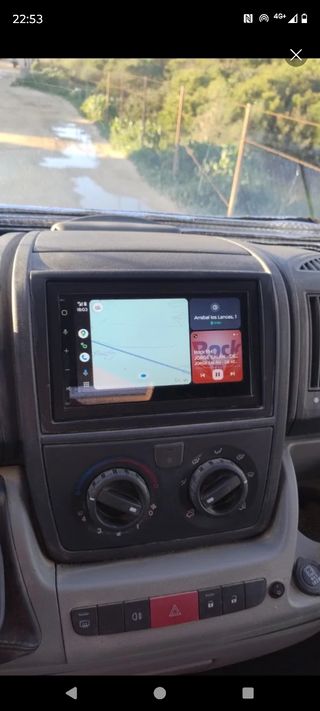 Autocaravana perfilada con garaje xl. Fiat Ducato 