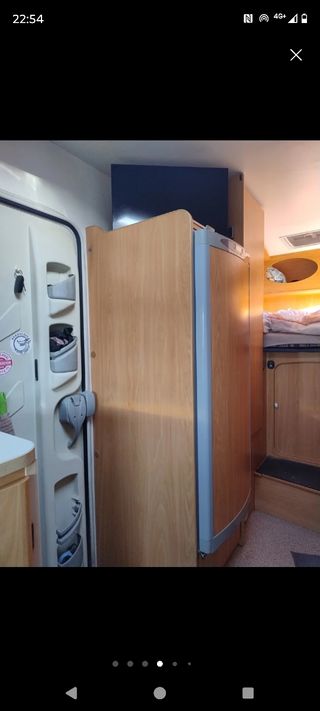 Autocaravana perfilada con garaje xl. Fiat Ducato 