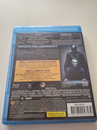 Blu-ray El Caballero Oscuro Edición 2 Discos